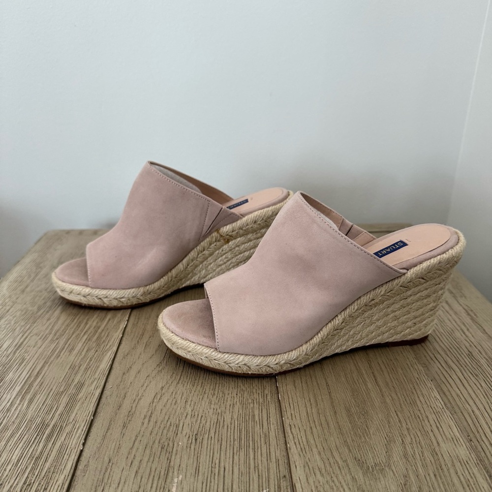 Stuart Weitzman Marbella Wedge Sandals- Never Worn